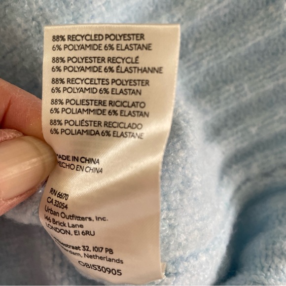 We the Free/Free People Light Blue Pullover Oversized Sweater Xsmall Butter Soft - Picture 7 of 10